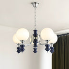 Aurora Chandelier Regal Orb Frosted
