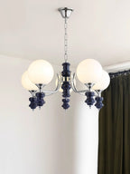 Aurora Chandelier Regal Orb Frosted