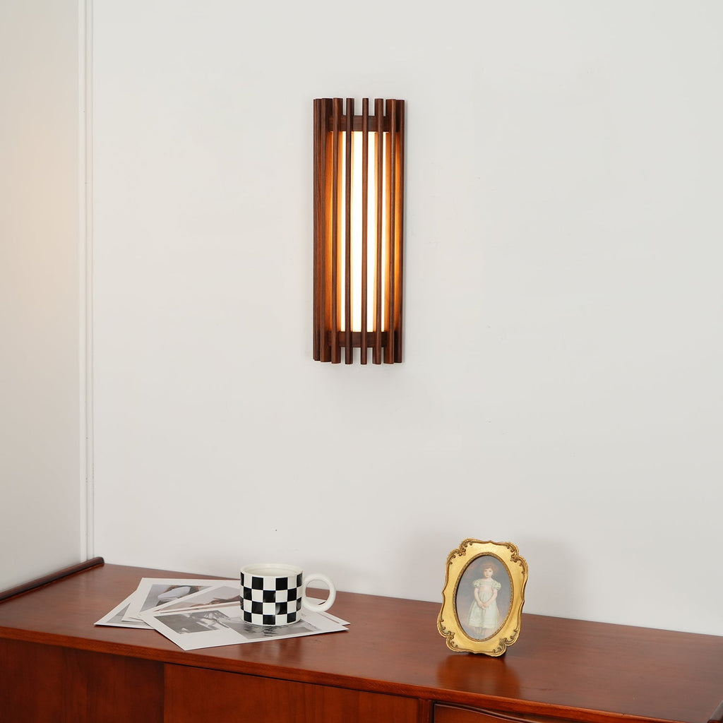 Muto Walnut Indoor Wall Lamp - image 4