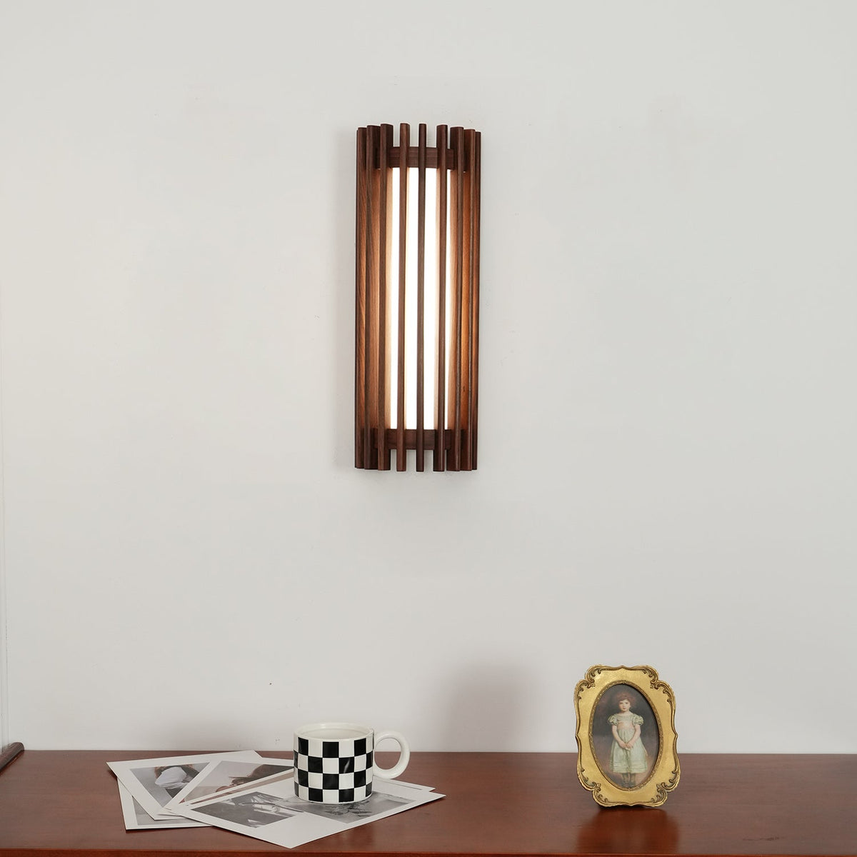 Muto Walnut Indoor Wall Lamp - image 8