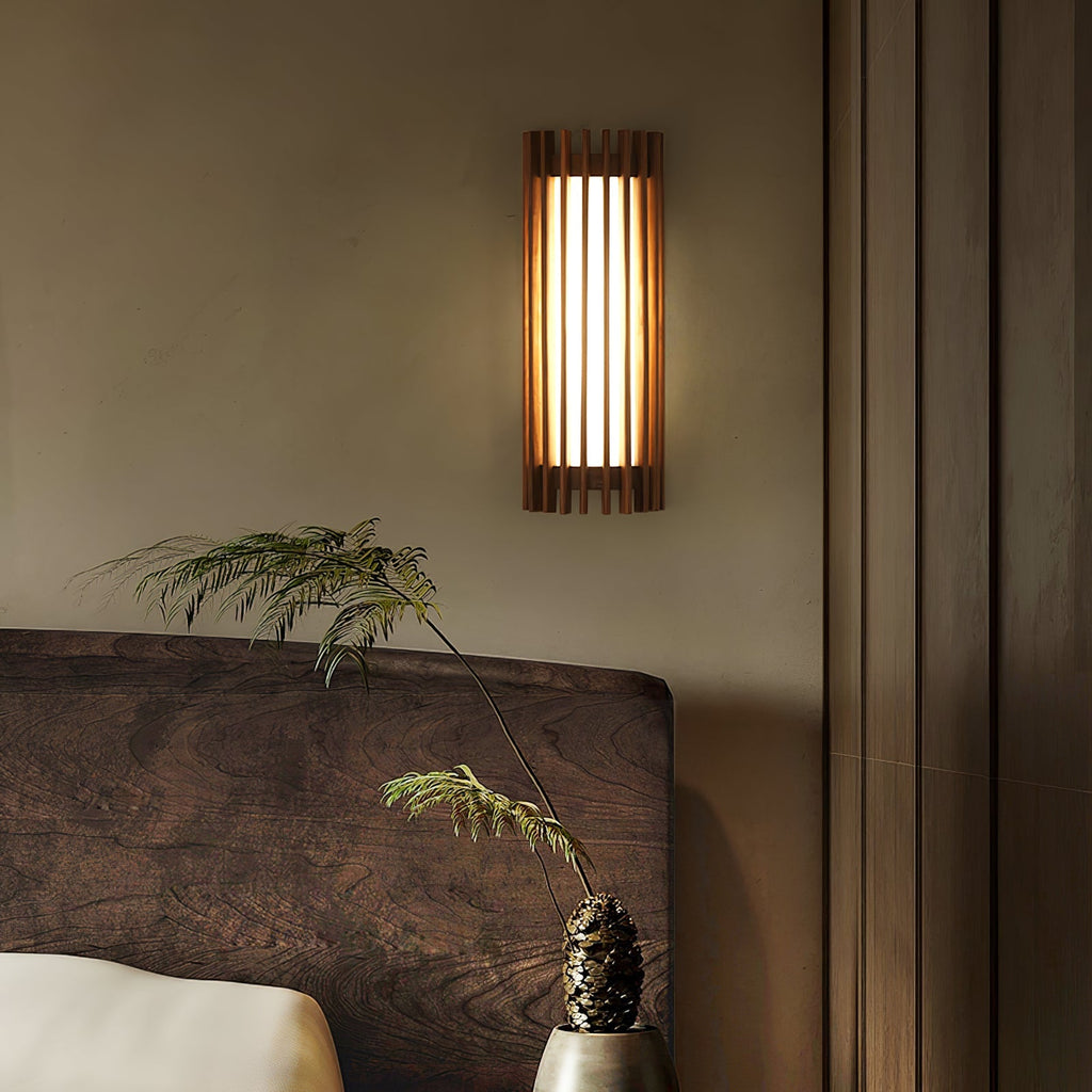 Muto Walnut Indoor Wall Lamp - image 2