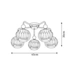 Aira Lantern Chandeliers