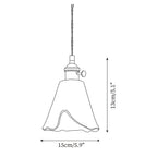 Amberlyn Vintage Amber Glass Pendant Light