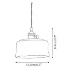 Amberlyn Vintage Amber Glass Pendant Light