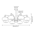 Valentina Retro  Chandelier Cluster
