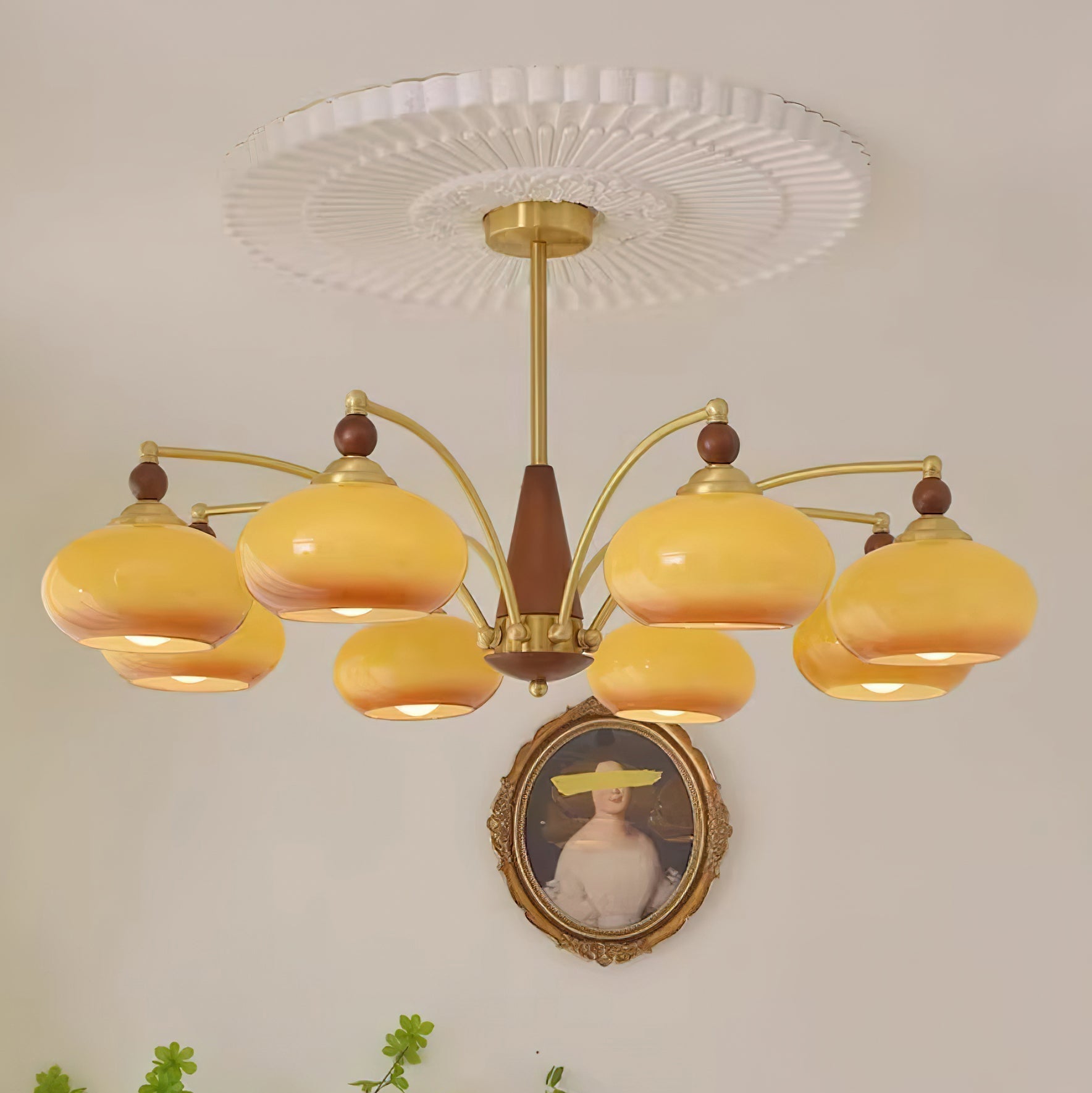 Valentina Retro  Chandelier Cluster
