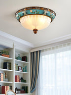 Solara Ceiling Lamp Floral Recessed Vintage