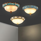 Solara Ceiling Lamp Floral Recessed Vintage