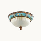 Solara Ceiling Lamp Floral Recessed Vintage
