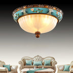 Solara Ceiling Lamp Floral Recessed Vintage