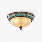 Solara Ceiling Lamp Floral Recessed Vintage
