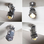 Ivinan Retro Industrial Glass Spotlight