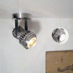 Ivinan Retro Industrial Glass Spotlight