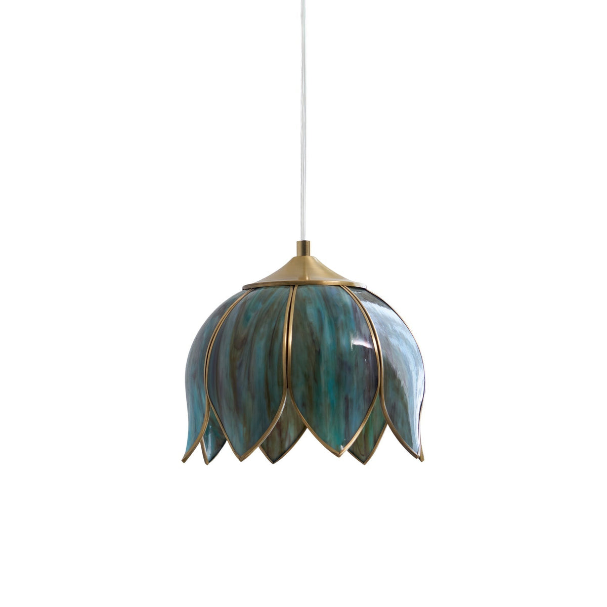 Eraeora Vintage Retro Glass Pendant Lamp