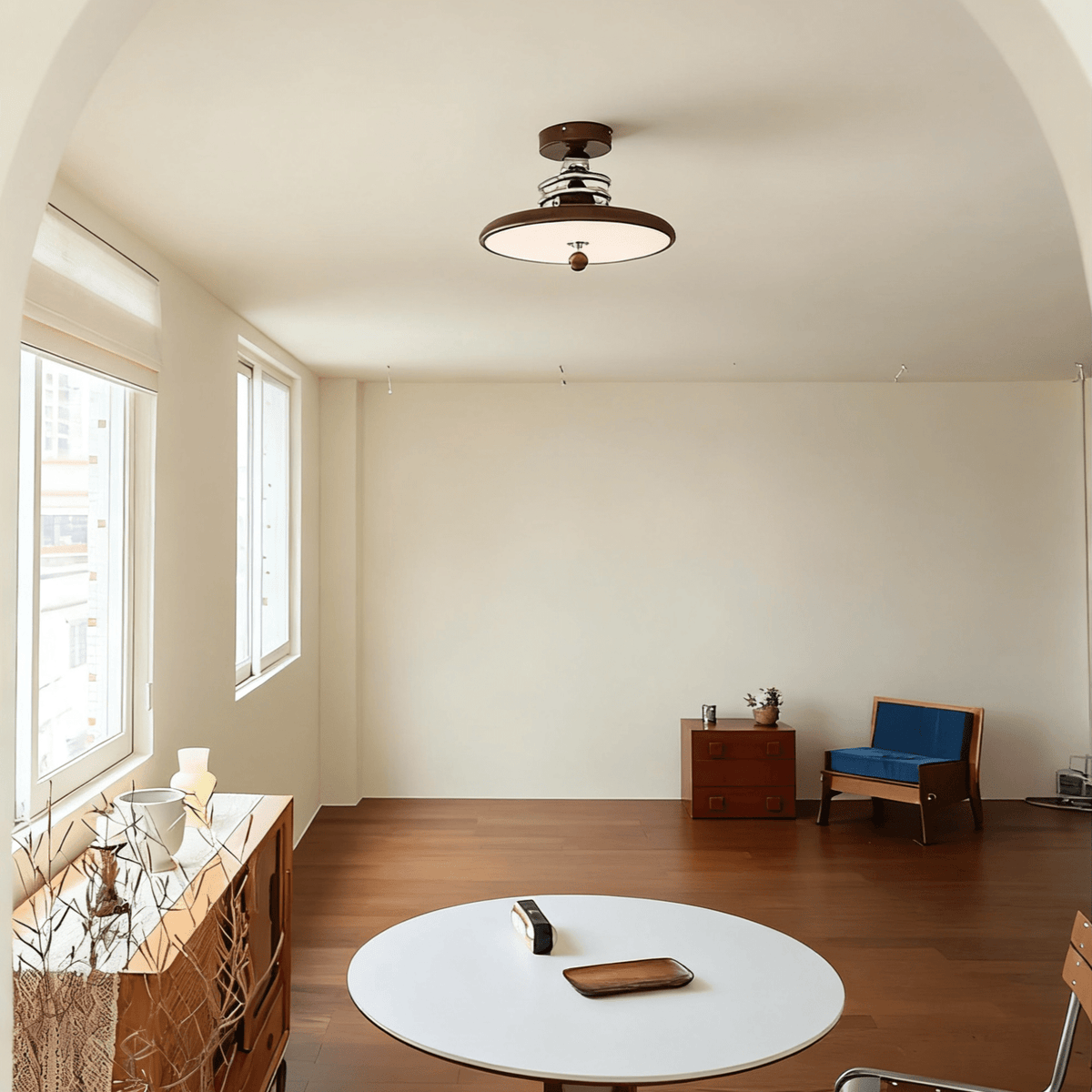 Revolve Vintage Acrylic Ceiling Light