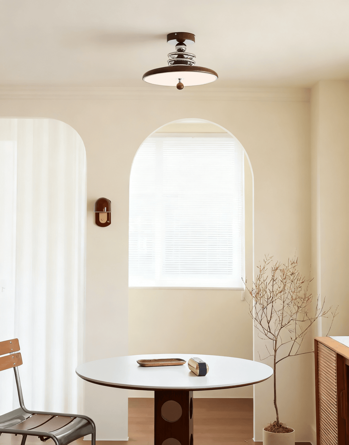 Revolve Vintage Acrylic Ceiling Light