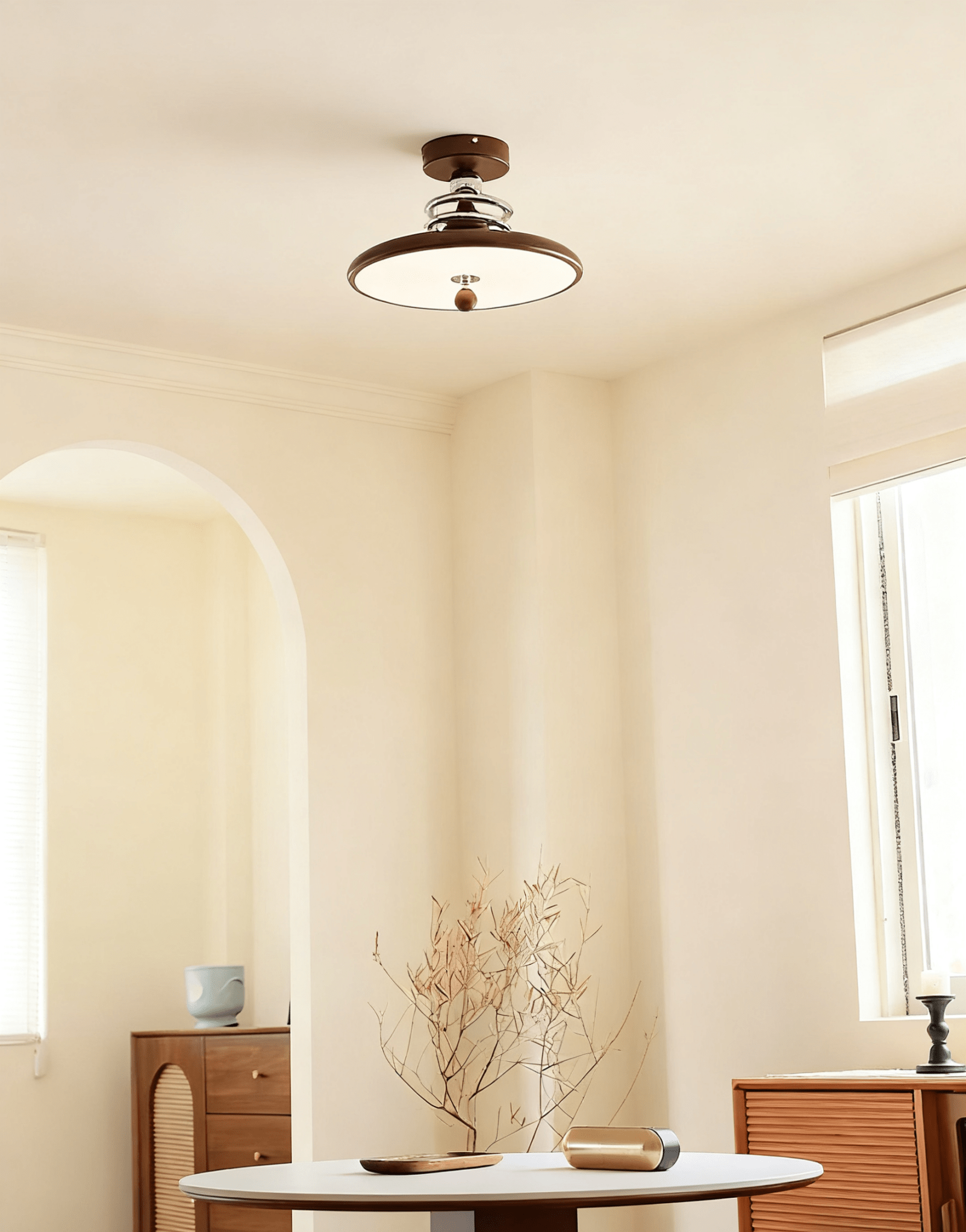 Revolve Vintage Acrylic Ceiling Light