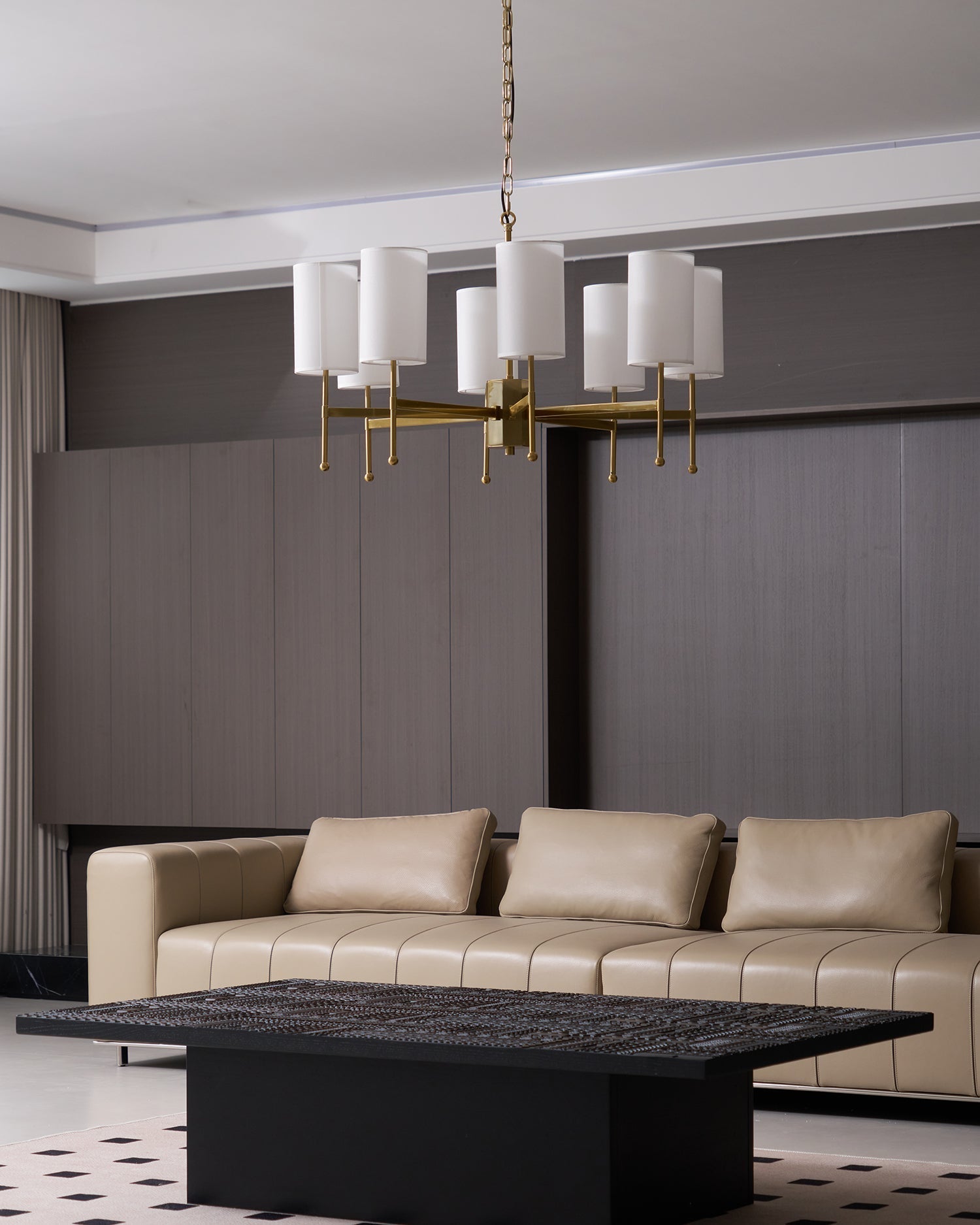 Rhodes Chandelier Mid-Century
