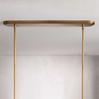 Eurvinen Vintage Industrial Linear Fabric Chandelier