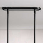Eurvinen Vintage Industrial Linear Fabric Chandelier