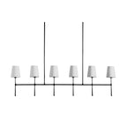 Eurvinen Vintage Industrial Linear Fabric Chandelier