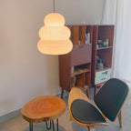 Solara Pendant Lamp Washi Paper Tiered Lantern Japanese Living Room