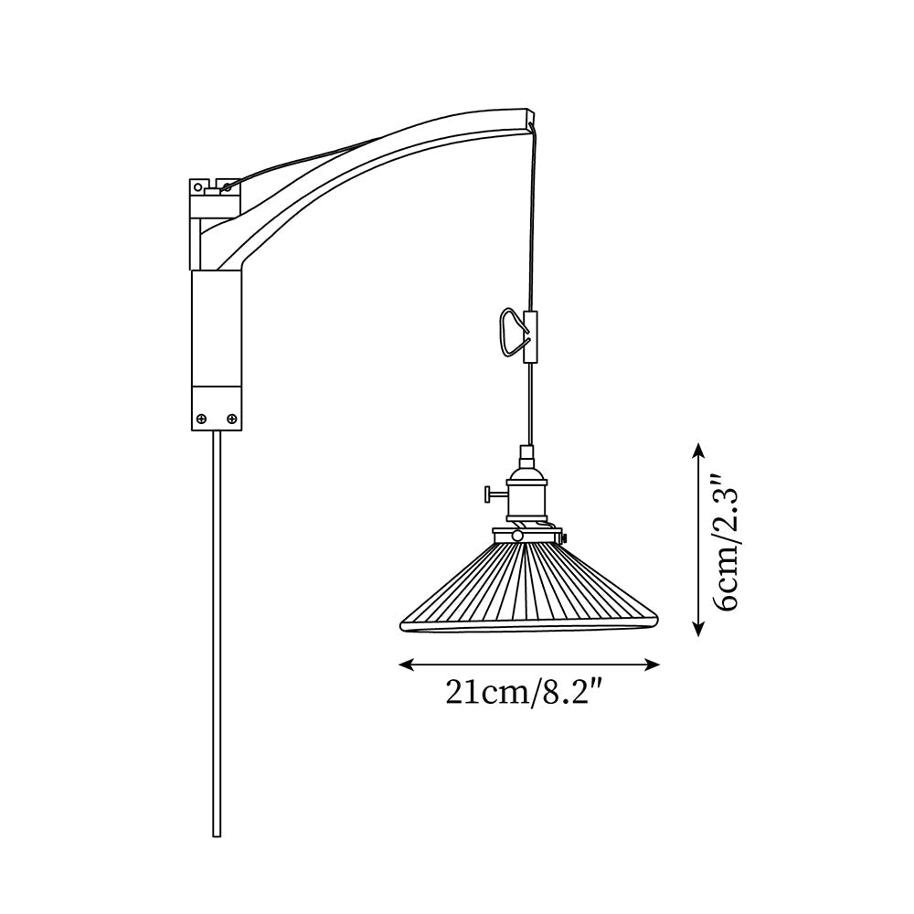 Atelier Plug In Wall Lamp