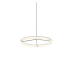 Lustra Chandelier Modern Stainless Steel Ring