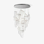 Lustra Chandelier Acrylic LED Abstract Floating