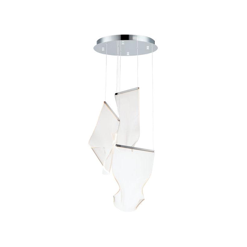 Lustra Chandelier Acrylic LED Abstract Floating