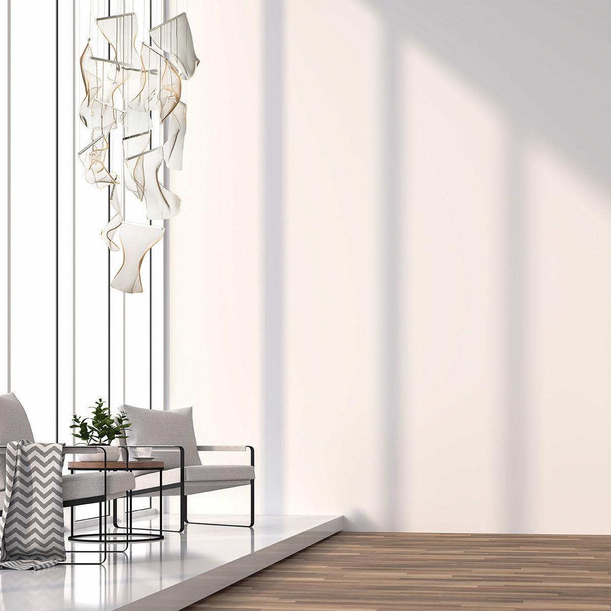 Lustra Chandelier Acrylic LED Abstract Floating