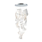 Lustra Chandelier Acrylic LED Abstract Floating