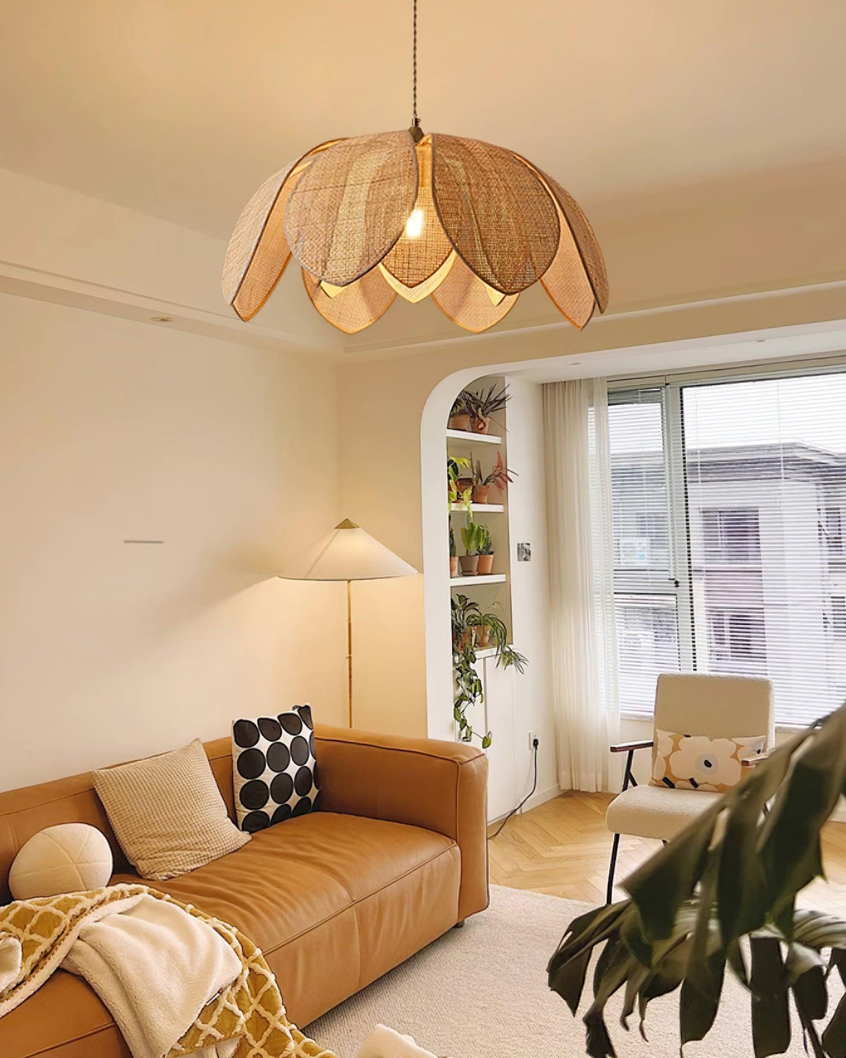 Fionel Rattan Pendant Lamp
