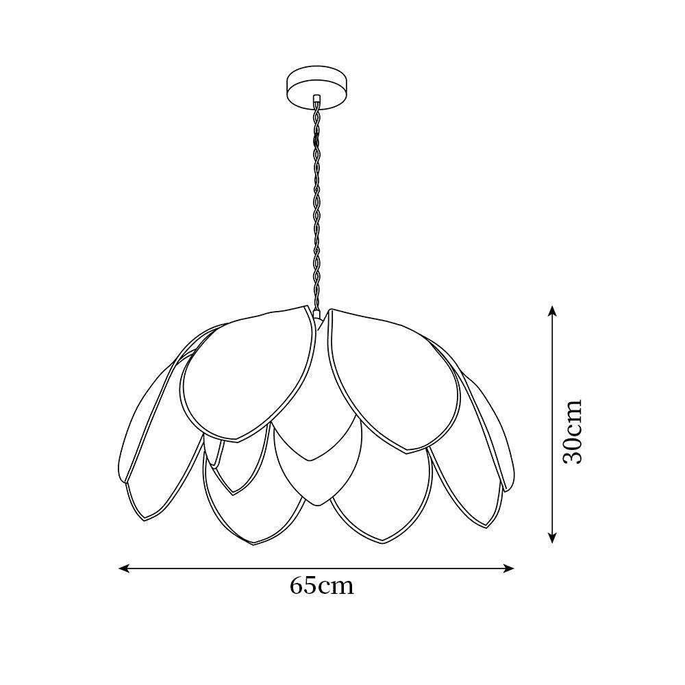 Fionel Rattan Pendant Lamp