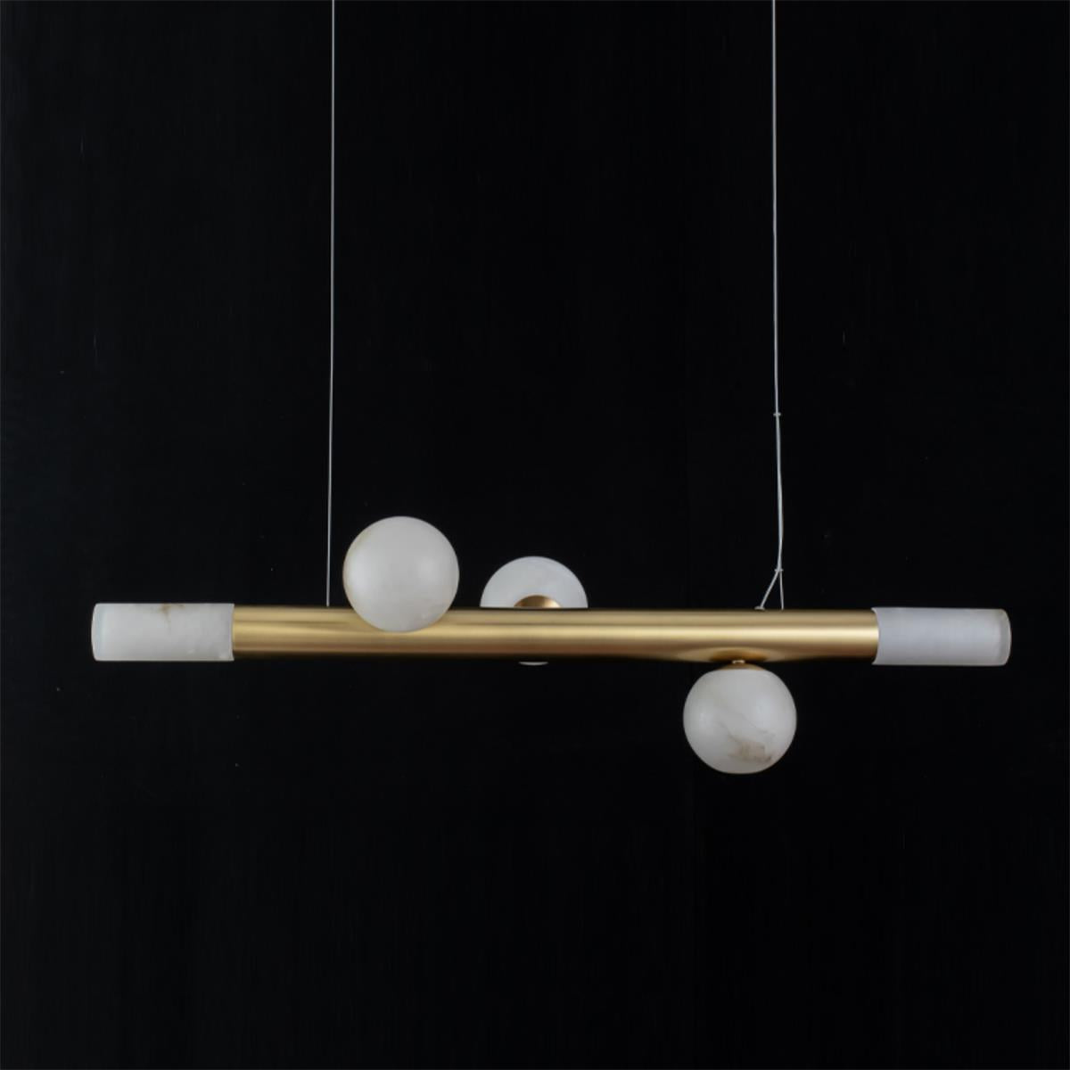 Avaros Modern Minimalist Alabaster Pendant Light