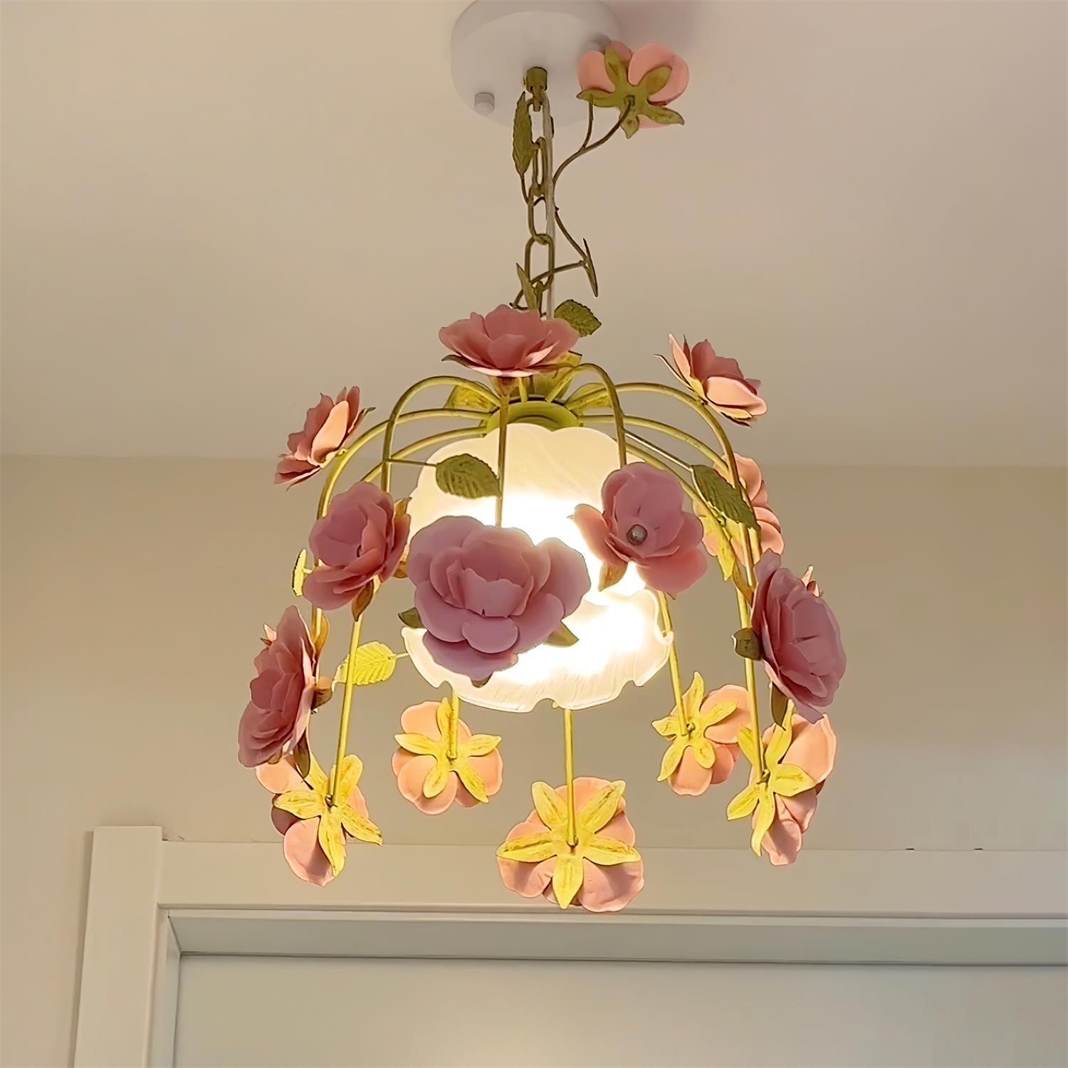 Bellova Floral Chandelier