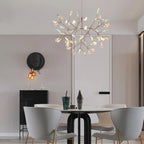 Olivia Unique Sputnik Art Deco Firefly Chandelier, Living Room/ Bedroom
