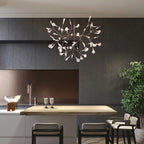 Olivia Unique Sputnik Art Deco Firefly Chandelier, Living Room/ Bedroom