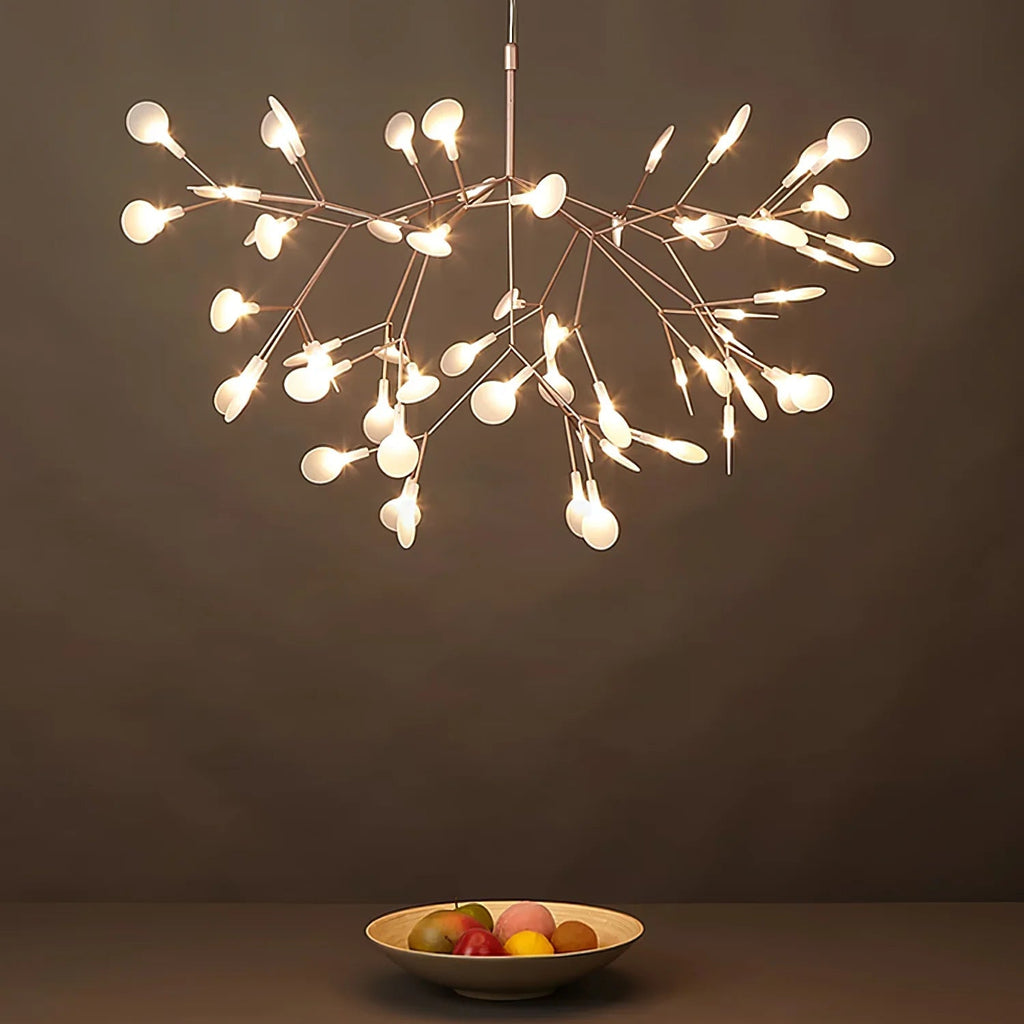 Olivia Unique Sputnik Art Deco Firefly Chandelier, Living Room/ Bedroom