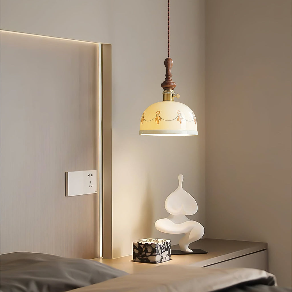 Roselind Vintage Ceramic Pendant Light