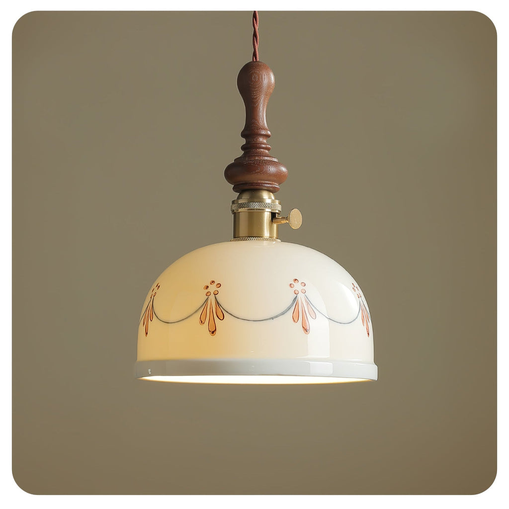 Ceraeyre Vintage Ceramic Pendant Light
