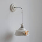 Roselune Wall Lamp Porcelain Floral Romance