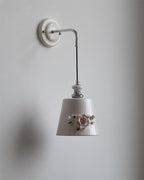 Roselune Wall Lamp Porcelain Floral Romance