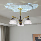 Avvynila Traditional Elegance Vintage Brass Wood Chandelier