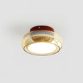 Valentina Retro Glass Flush Mount Ceiling Light - Letslighting