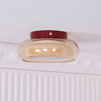 Valentina Retro Glass Flush Mount Ceiling Light - image 14