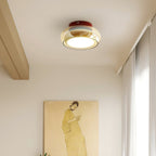 Valentina Retro Glass Flush Mount Ceiling Light - image 4
