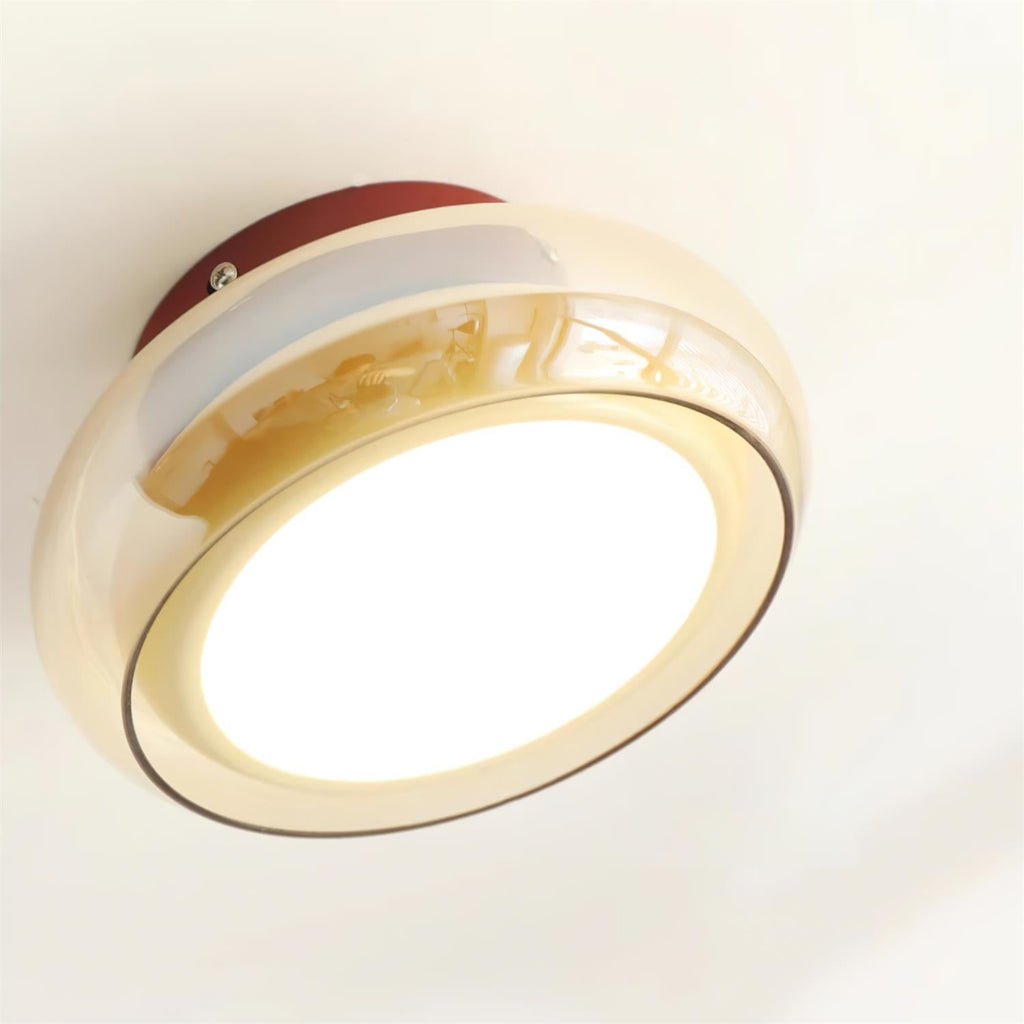 Valentina Retro Glass Flush Mount Ceiling Light - image 10