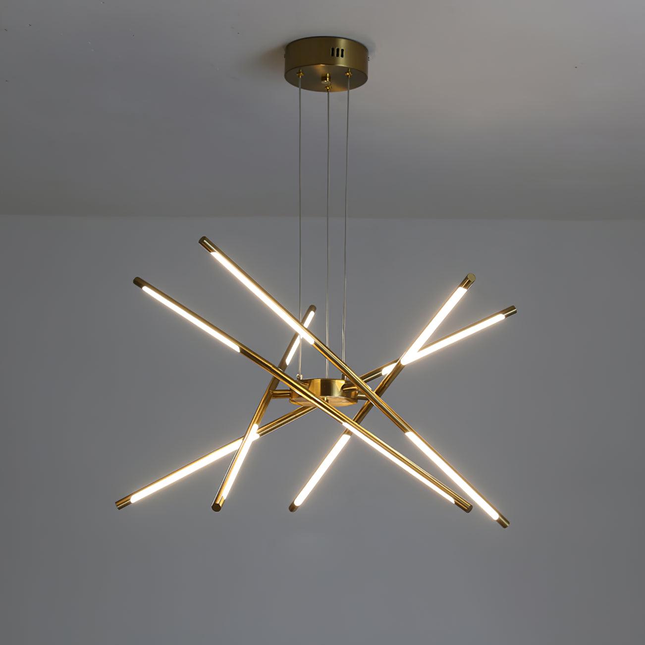 Lustra Chandelier Rotatable LED Modern