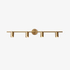 Grover Rotatable Brass Spotlight Wall Light